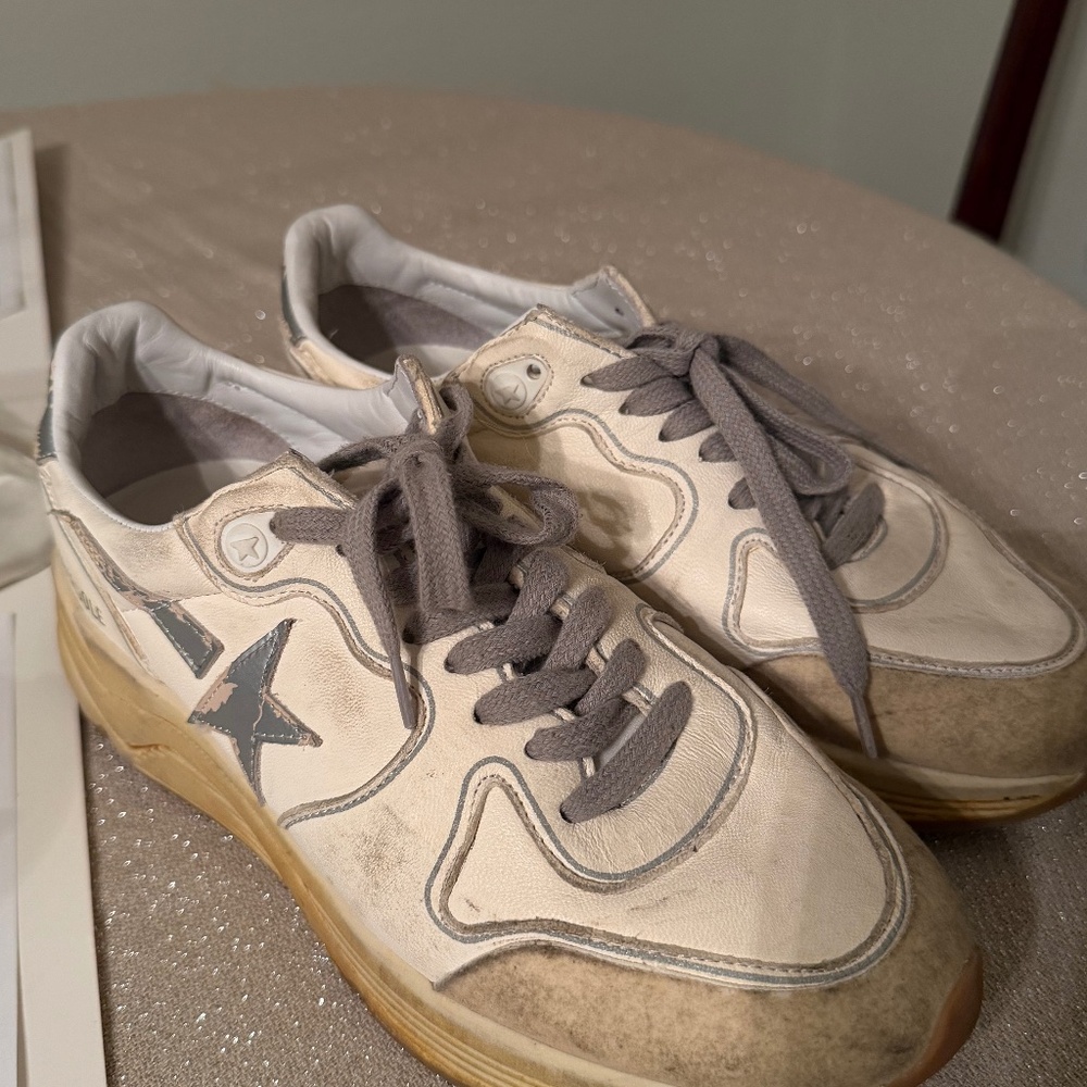 Golden Goose Leather Sneakers